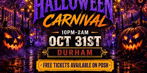 The RDU Halloween Carnival \ud83c\udfa1\ud83c\udf83