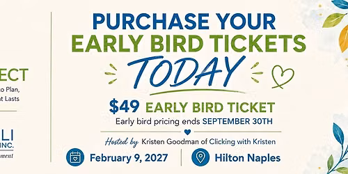 2027 Legacy Effect sponsored by Ciccarelli Advisory Services, Inc. & Hosted by Kristen Goodman