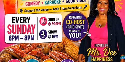 Soundz & Laughs Comedy Open Mic