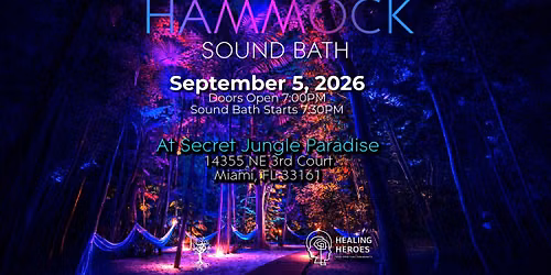 Hammock Sound Bath in the Forest