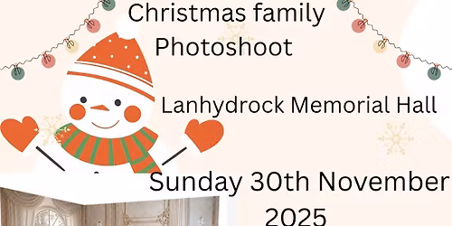 family Christmas photoshoot 2025 