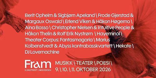 Fram Kunstfest 2026