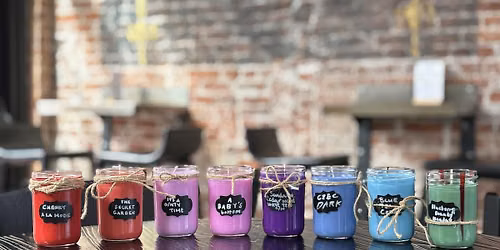 Fall Candle Making Workshop at Bruz Beers! Free Drink Included!!