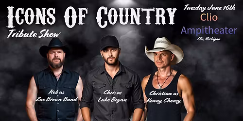 Tributes to Luke Bryan - Kenny Chesney - Zac Brown Band LIVE at Clio Ampitheater - Clio Michigan