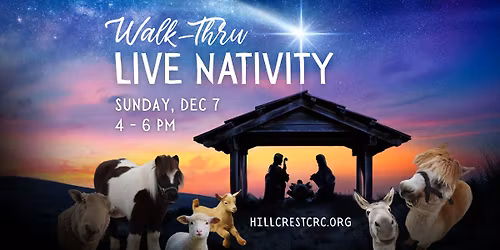 Walk-Thru Live Nativity