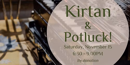 Kirtan and Potluck