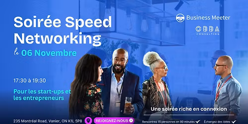 Soir\u00e9e Speed Networking Ottawa