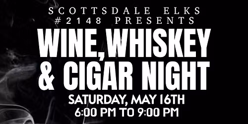 Wine, Whiskey & Cigars on the Patio