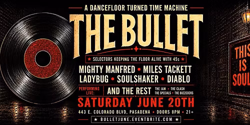 The Bullet Returns | A Dancefloor Turned Time Machine