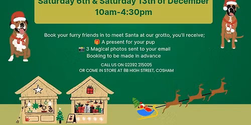 Santa Paws at Cosham Pets