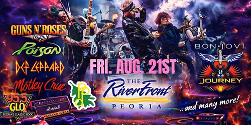 Decade of Decadence 80\u2019s Hair Night at CEFCU CENTER STAGE | The Landing | Peoria Riverfront 