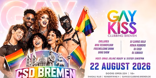 CSD BREMEN AFTERSHOWPARTY 2026 - by GAYKISS CLUBBING