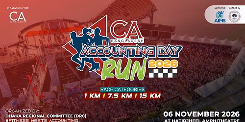 CA Bangladesh Accounting Day Run 2026