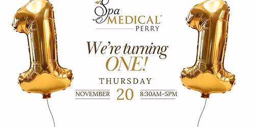 Spa Medical Perry One Year Anniversary!