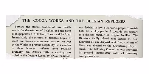 Refugees & Rowntrees