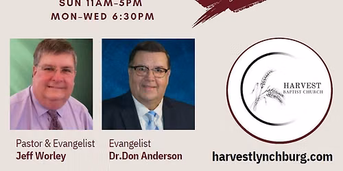 Harvest Baptist Church Revival