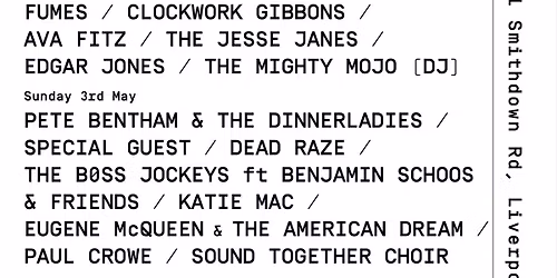 Handyman Stage Smithdown Festival May 26