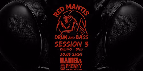 Red Mantis Drum and Bass SESSION 3