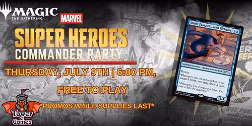Marvel Super Heroes Commander Party