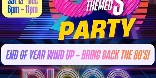 Broome Squash Club presentation night - wind up