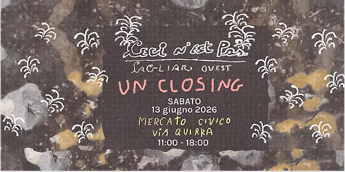 Ceci n'est pas un closing