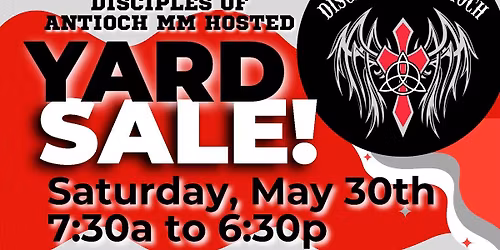 Ch 101 Yard Sale