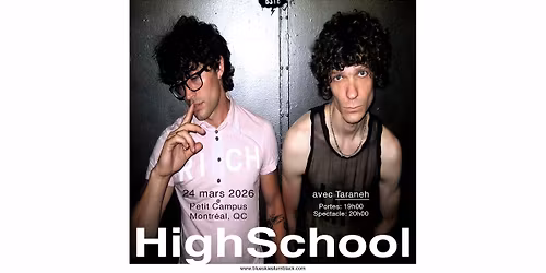 HIGHSCHOOL - Montr\u00e9al 