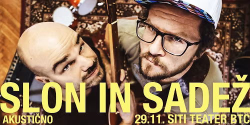 Koncert - Slon & Sade\u017e