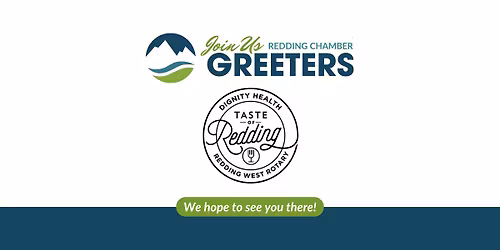 Greeters with Redding West Rotary