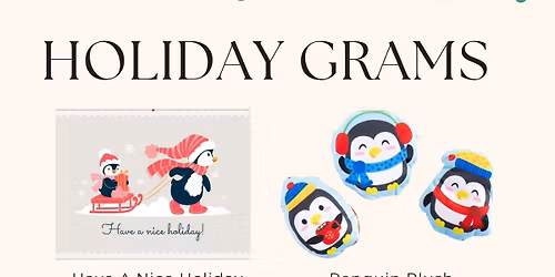 Holiday Grams Sale 