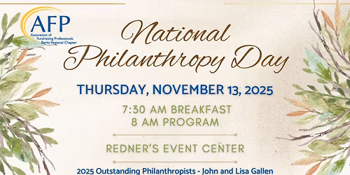National Philanthropy Day