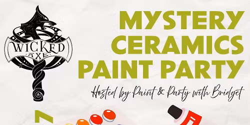 Mystery Ceramics Paint Party