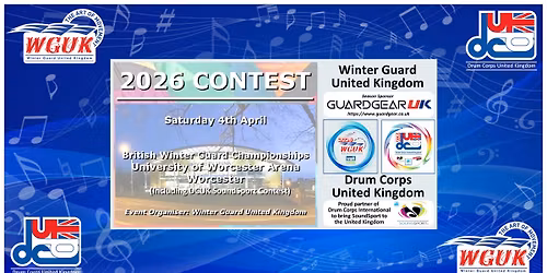 WGUK: British Winter Guard Championships 2026 plus DCUK: SoundSport Contest