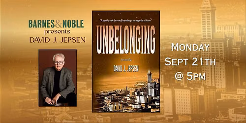 Welcome David Jepsen, Local Author with Debut Novel