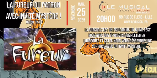 Fest CCBB: La fureur du patron (blind test)