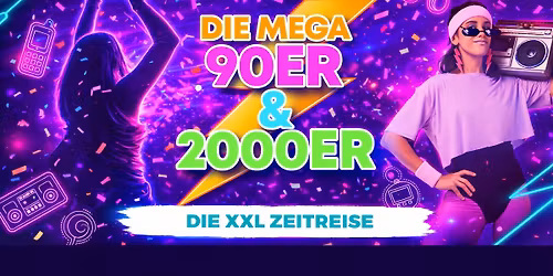 MEGA 90ER & 2000ER PARTY | Musiccenter Trockau | 18.04.