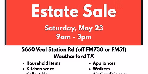 Estate Sale