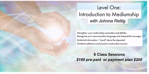 Introduction to Mediumship with Johnna Rettig