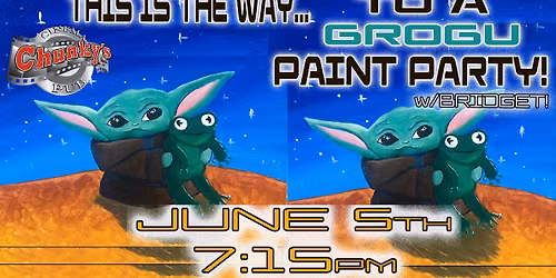 PAINT PARTY: "This is the Way...": Grogu!