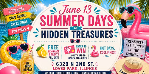 Summer Days at Hidden Treasures