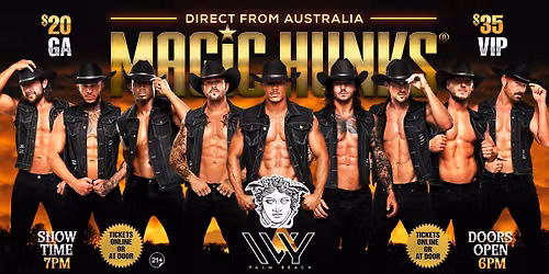 Sep 29th: West Palm Beach, FL- MAGIC HUNKS\u00ae AUSTRALIAN TAKEOVER at Ivy