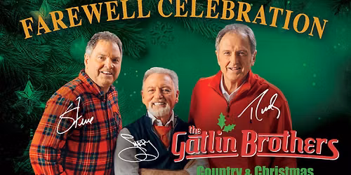 Larry, Steve & Rudy: The Gatlin Brothers at the Jackson Theatre