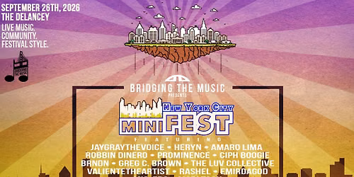 New York City miniFEST (9\/26\/26)