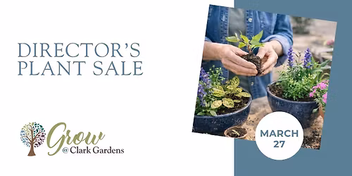 Director's Plant Sale