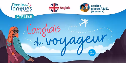 Atelier d'anglais : L'anglais du voyageur