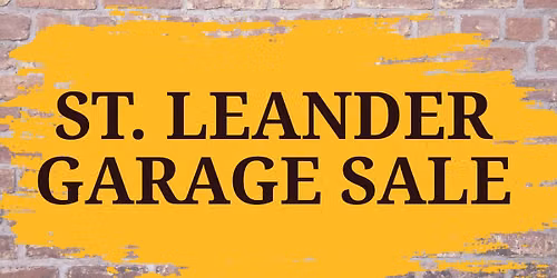 St. Leander Garage Sale