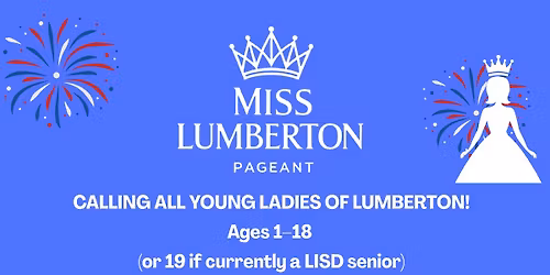Miss Lumberton Pageant 2026