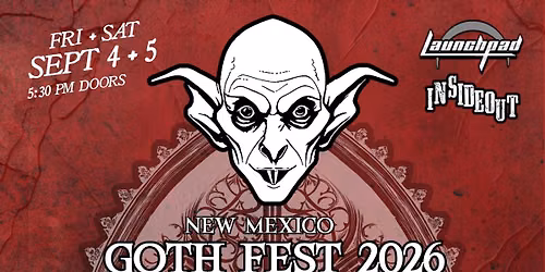 New Mexico Goth Fest 2026