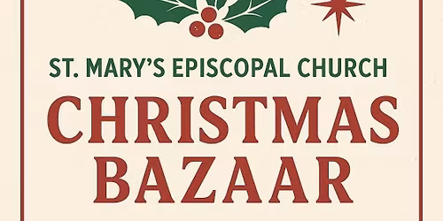 CHRISTMAS BAZAAR
