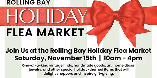 Rolling Bay Holiday Flea Market